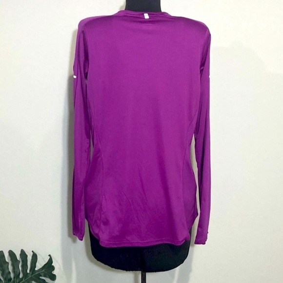 Nike Running Womens Dri-fit Long Sleeve Tech Shirt, Large - Picture 3 of 12